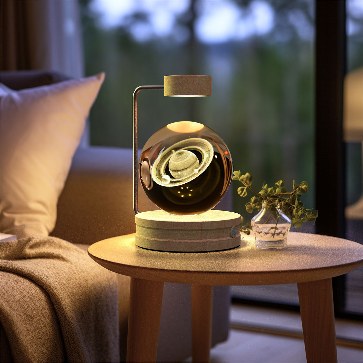 Crystal Ball Cosmic Indoor Night Light - eva-ana
