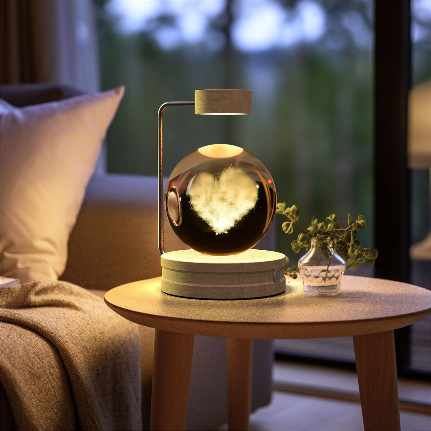 Crystal Ball Cosmic Indoor Night Light - eva-ana