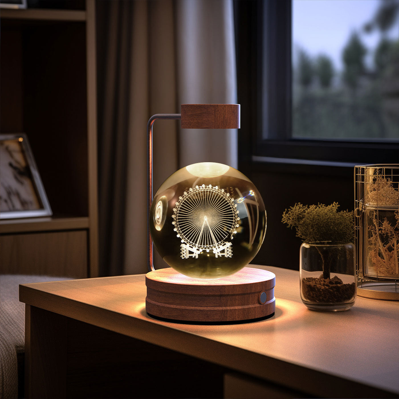 Crystal Ball Cosmic Indoor Night Light - eva-ana