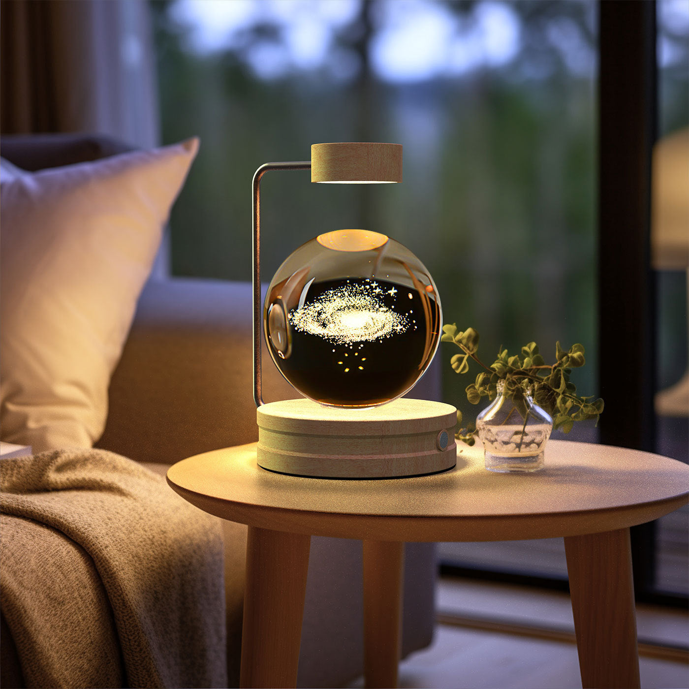 Crystal Ball Cosmic Indoor Night Light - eva-ana