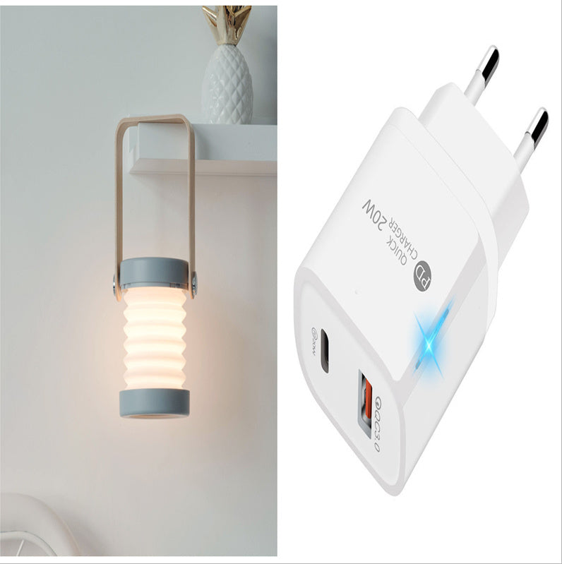 Foldable Touch Dimmable Reading LED Night Light - eva-ana
