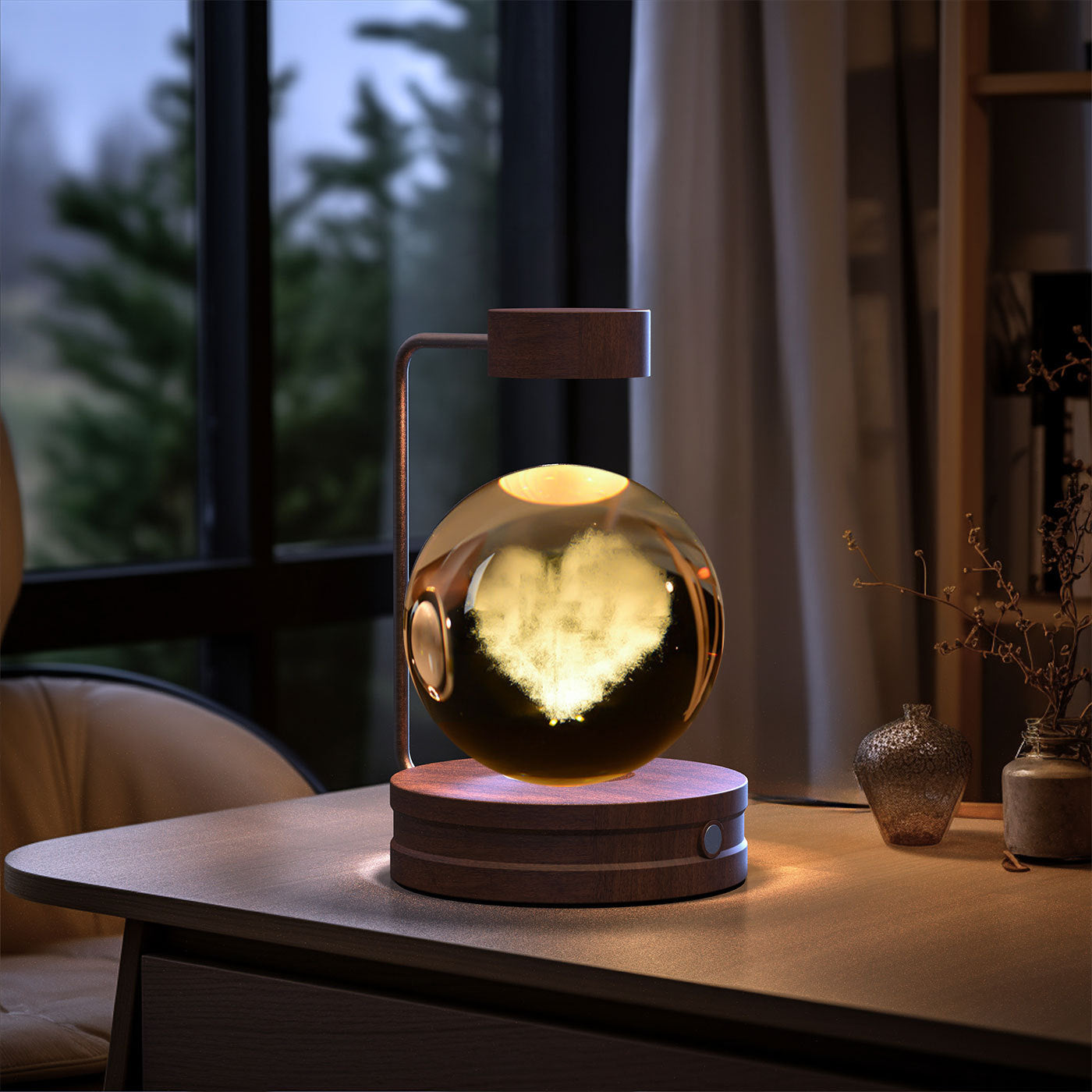 Crystal Ball Cosmic Indoor Night Light - eva-ana