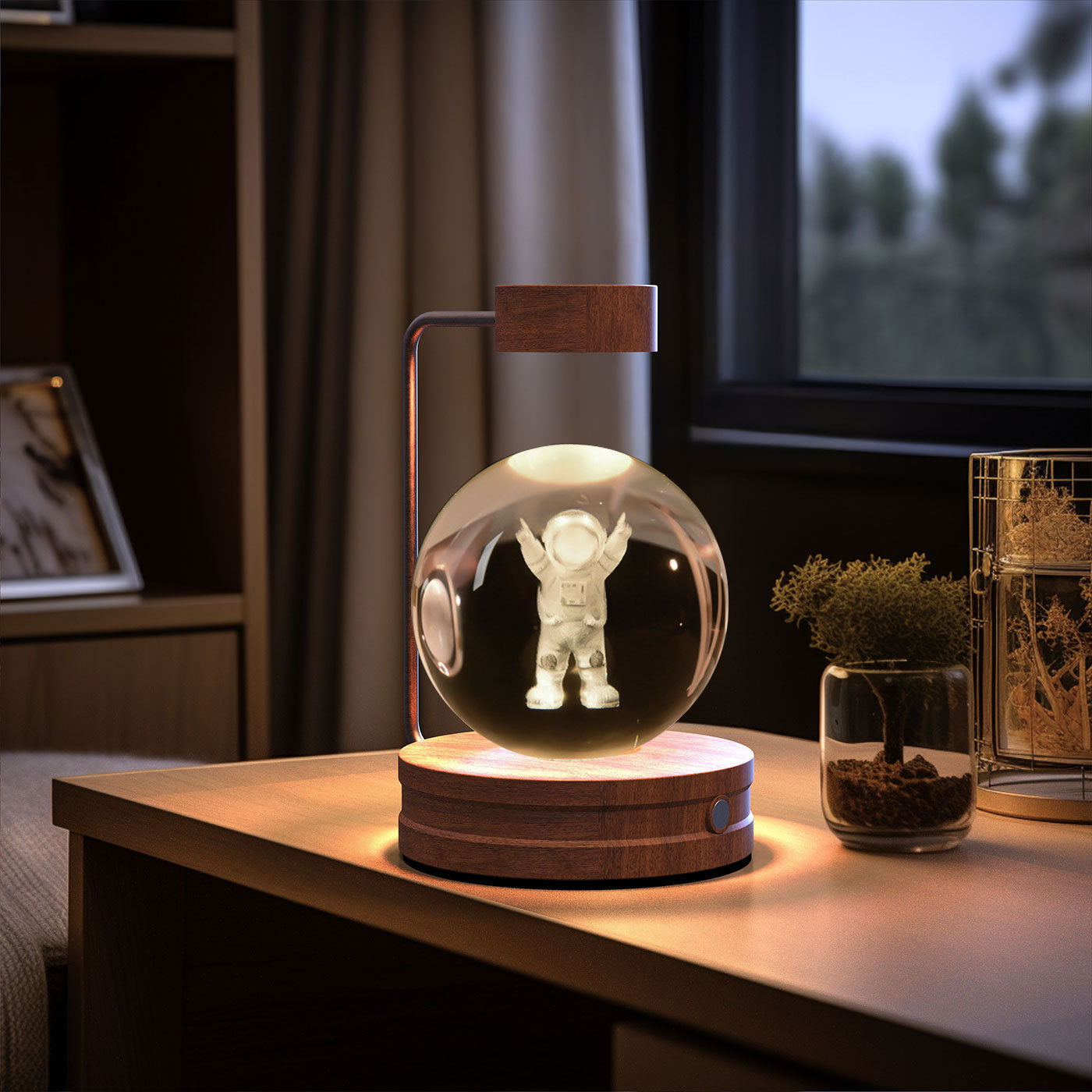 Crystal Ball Cosmic Indoor Night Light - eva-ana