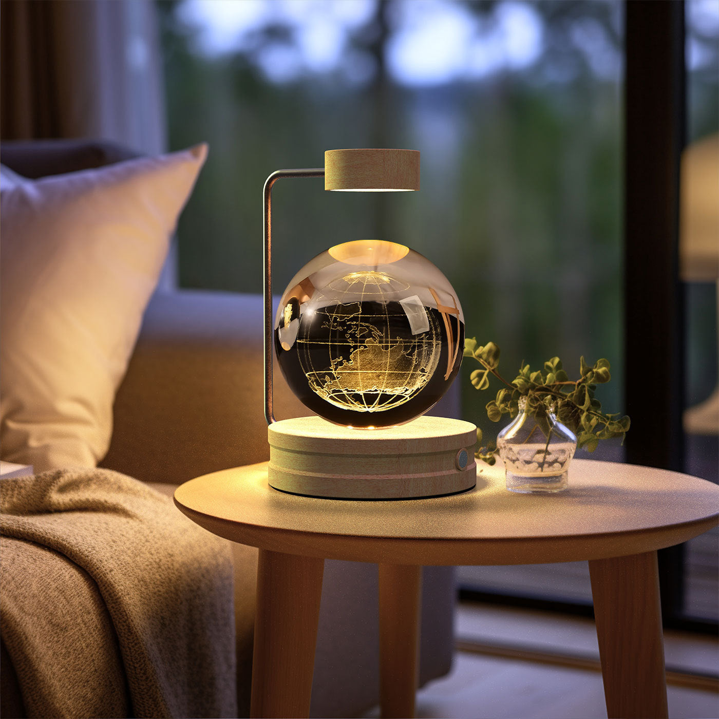 Crystal Ball Cosmic Indoor Night Light - eva-ana