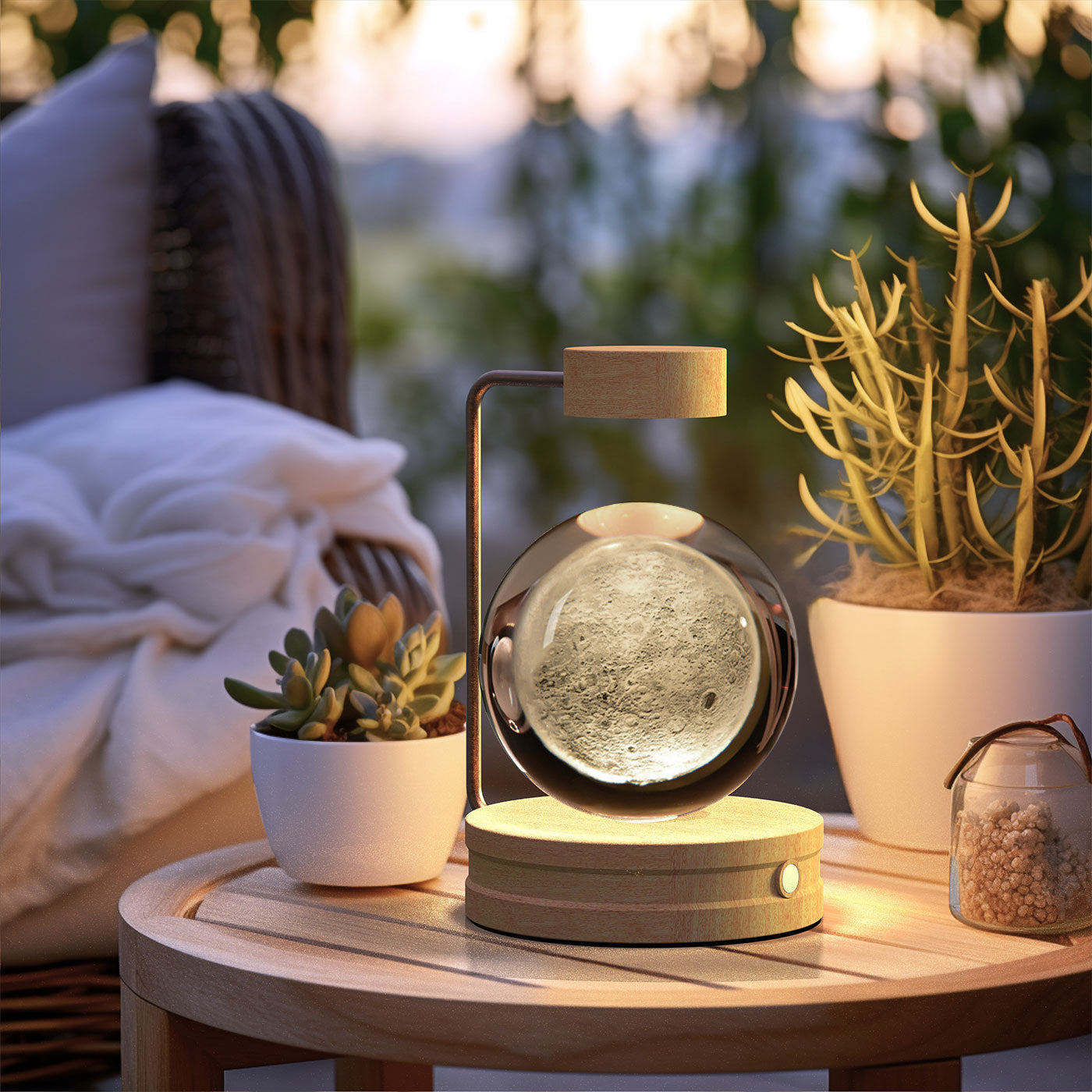 Crystal Ball Cosmic Indoor Night Light - eva-ana