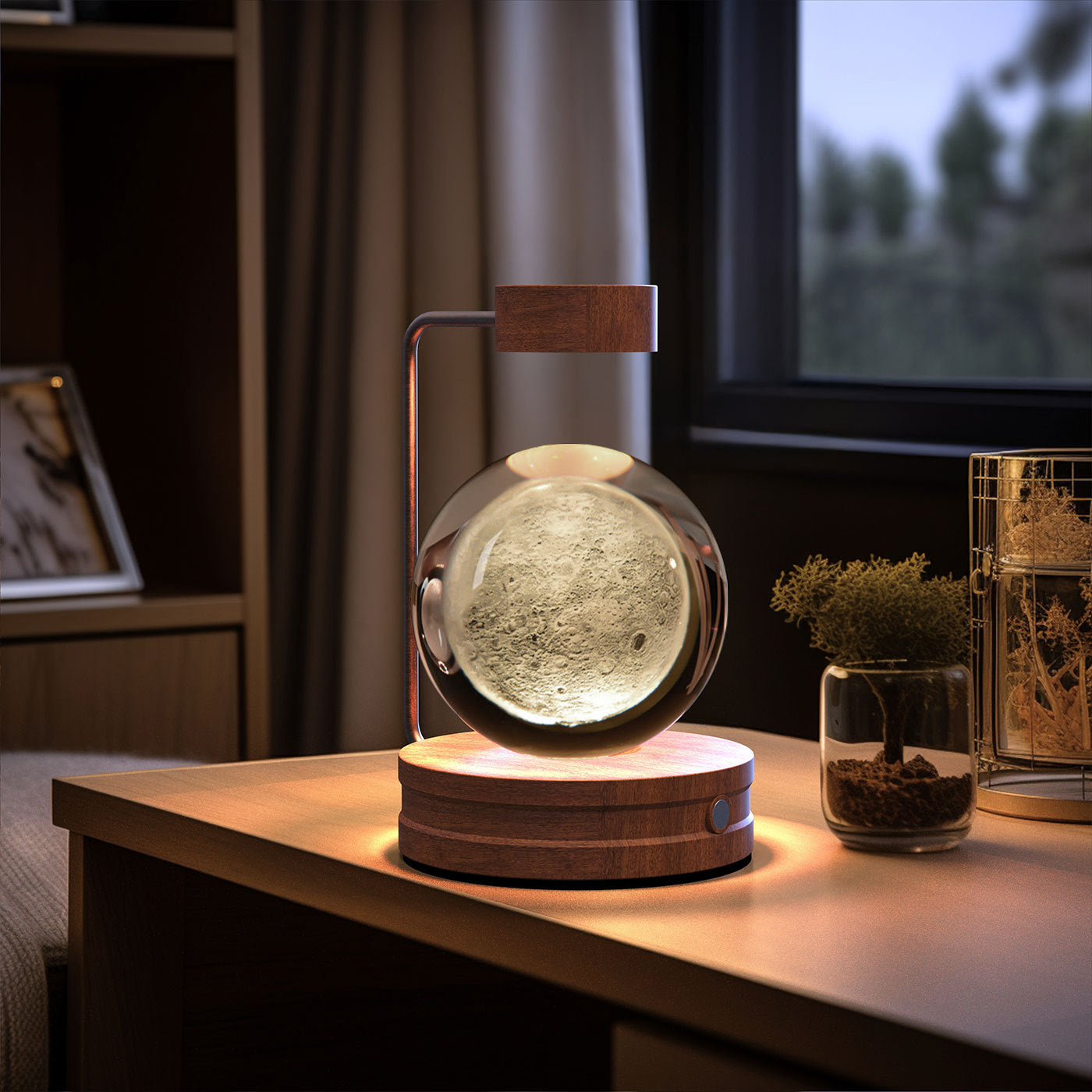 Crystal Ball Cosmic Indoor Night Light - eva-ana