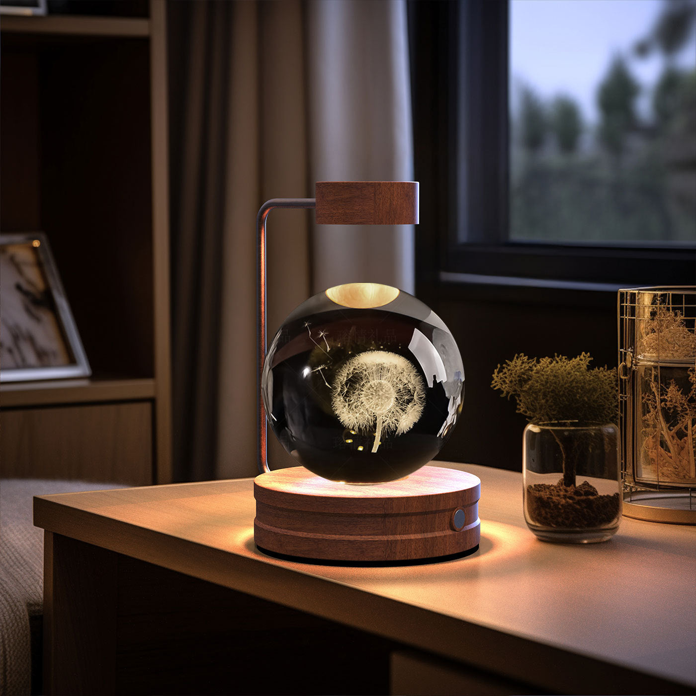 Crystal Ball Cosmic Indoor Night Light - eva-ana