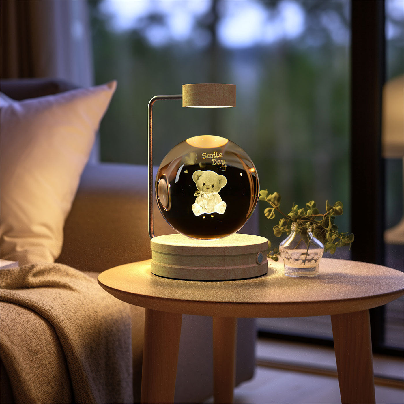 Crystal Ball Cosmic Indoor Night Light - eva-ana