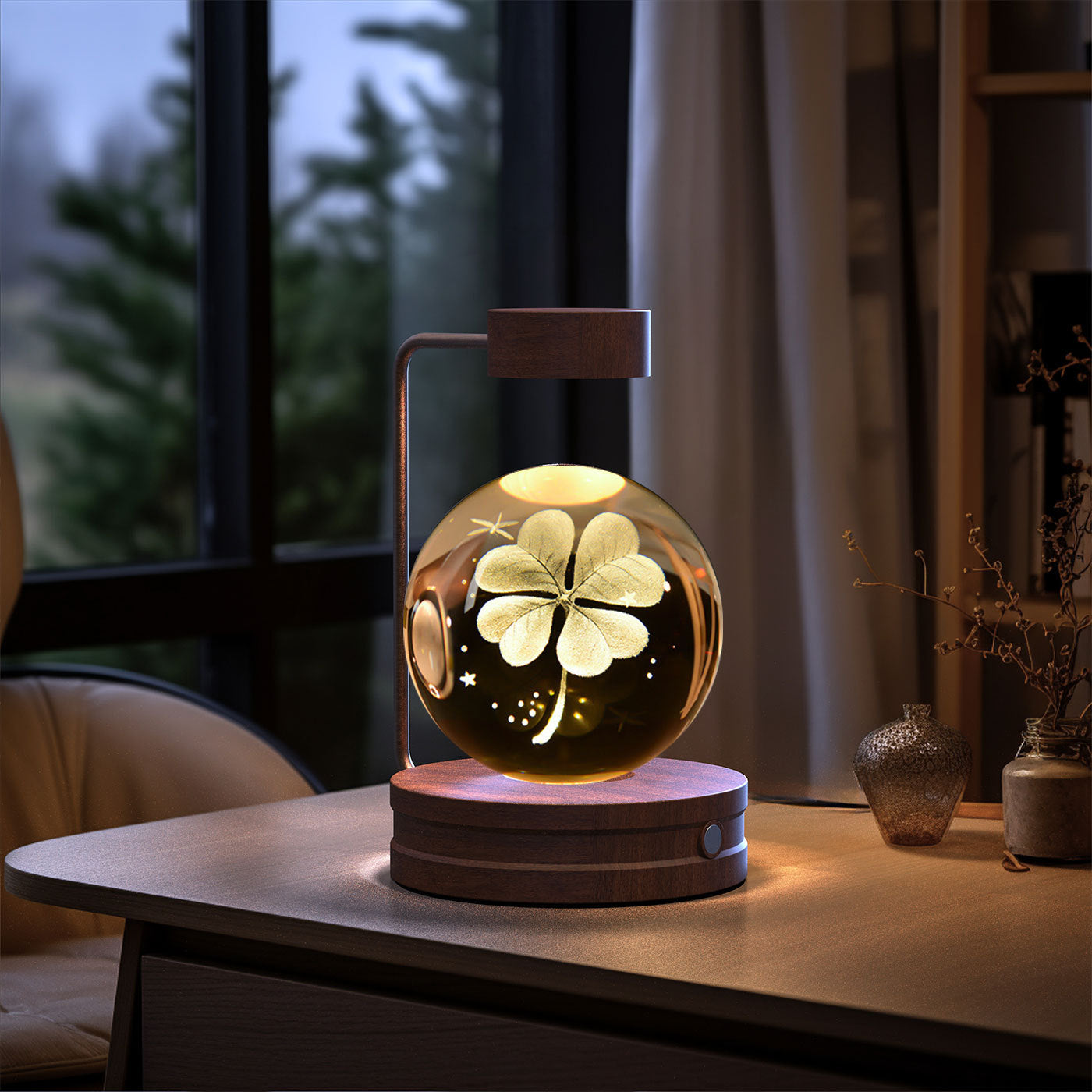 Crystal Ball Cosmic Indoor Night Light - eva-ana
