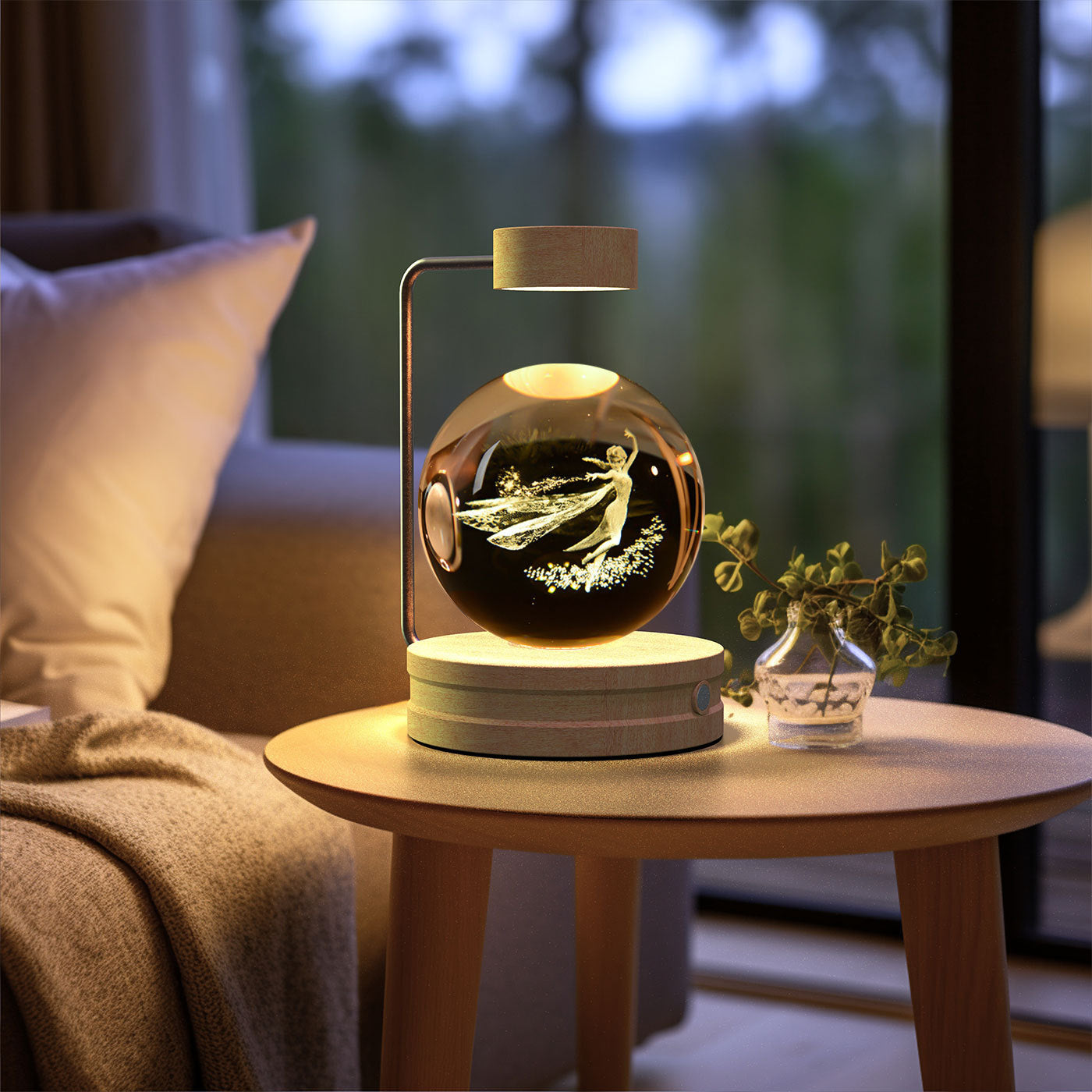 Crystal Ball Cosmic Indoor Night Light - eva-ana