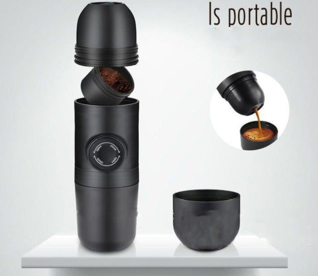 Condensed portable mini coffee machine - eva-ana