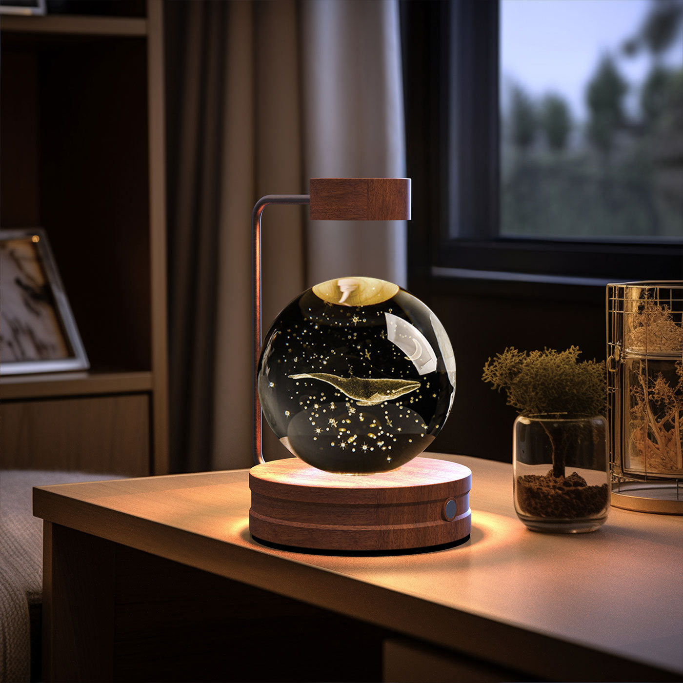 Crystal Ball Cosmic Indoor Night Light - eva-ana