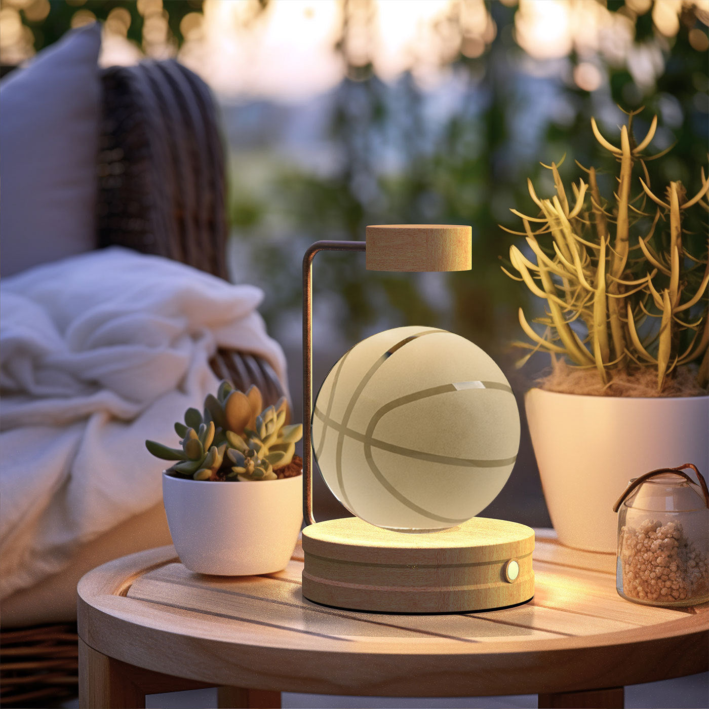 Crystal Ball Cosmic Indoor Night Light - eva-ana
