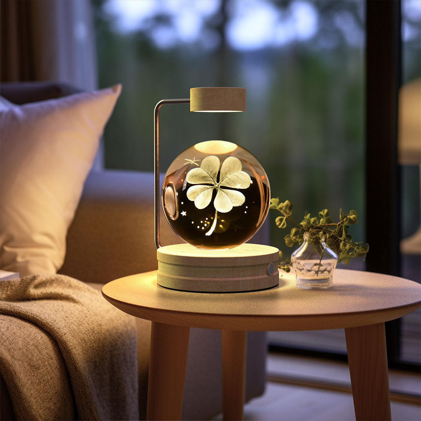 Crystal Ball Cosmic Indoor Night Light - eva-ana