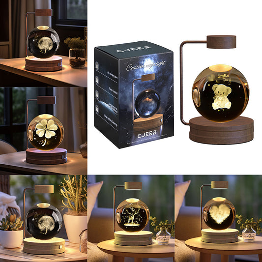 Crystal Ball Cosmic Indoor Night Light - eva-ana